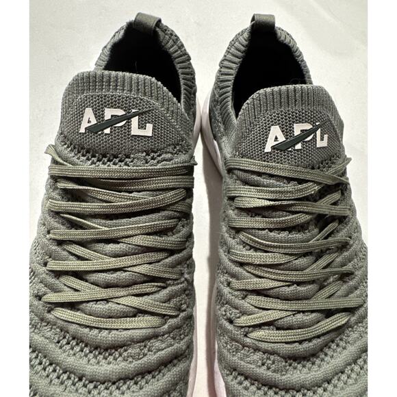 APL Techloom Wave Sneakers Women’s Size 8 Green Slip On Shoes Textured - Picture 2 of 11